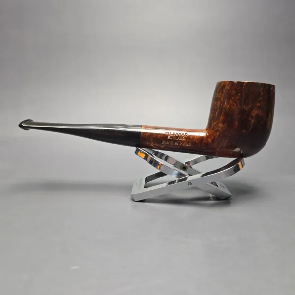 James Upshall A Grade Group 5 Smooth Billiard Estate Briar Pipe, Unsmoked - Image 4