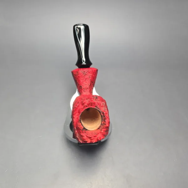 Peter Toth Contrast Sandblasted Freehand Handmade Briar Pipe, New - Image 9