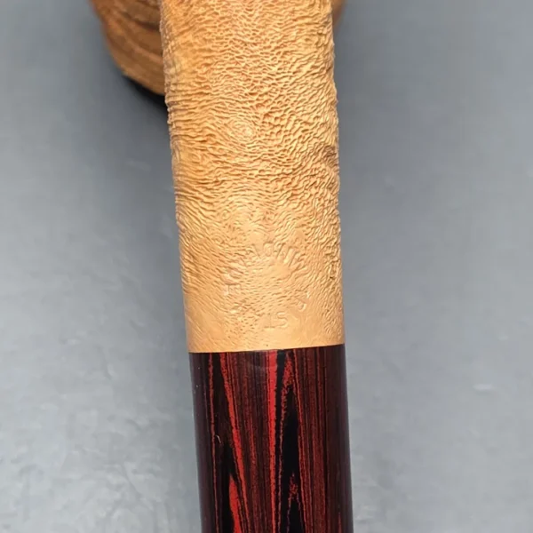 Pipe Tristan Magnum Natural Sandblasted LC Handmade Briar Pipe, New - Image 10