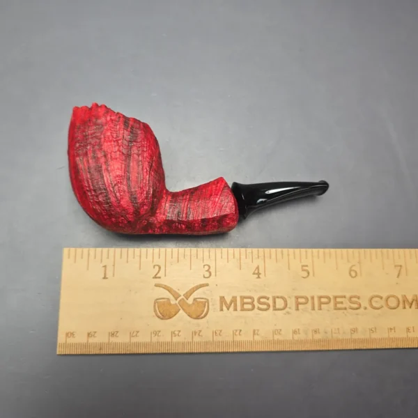 Peter Toth Contrast Sandblasted Freehand Handmade Briar Pipe, New - Image 11