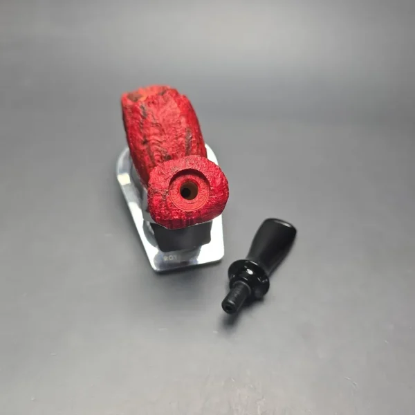 Peter Toth Contrast Sandblasted Freehand Handmade Briar Pipe, New - Image 13
