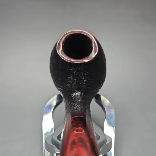 Herriot Pipes Partially Sandblasted Danish Egg Handmade Briar Pipe, New - Image 6