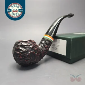Peterson 2026 St Patrick's Day XL02 Rusticated Apple Briar Pipe, New