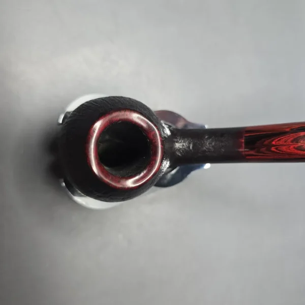 Herriot Pipes Partially Sandblasted Danish Egg Handmade Briar Pipe, New - Image 7