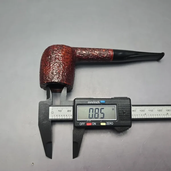 Savinelli Standing 111 KS Rusticated Billiard Estate Briar Pipe, Italian Estates, 6mm - Image 12