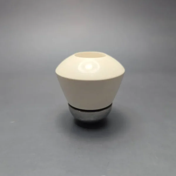 Falcon Chrome Dental w/ MBSD Meerschaum Dublin Block Meerschaum Bowl Pipe, New - Image 3