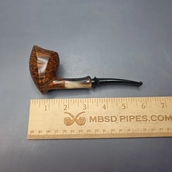 Tom Eltang 2020 Snail Grade Smooth Elephant's Foot Estate Briar Pipe, Danish Estates - Image 12