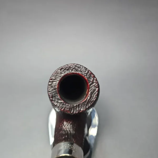 Peterson House Pipe Sandblasted Oom Paul with Silver (New) - Image 7