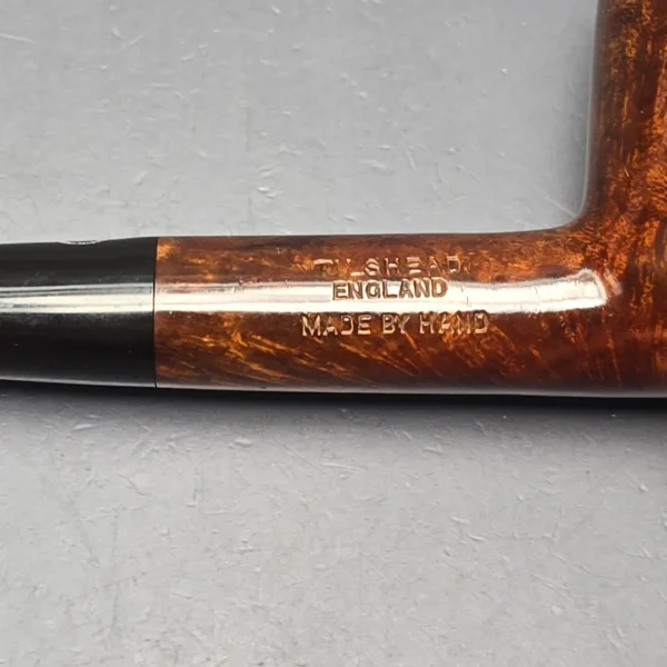 James Upshall A Grade Group 5 Smooth Billiard Estate Briar Pipe, Unsmoked - Image 12