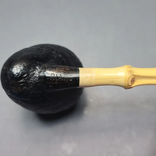 MBSD Briars Modern Masters 1 Sandblasted Peewit w/ Bamboo Handmade Briar Pipe, New - Image 11