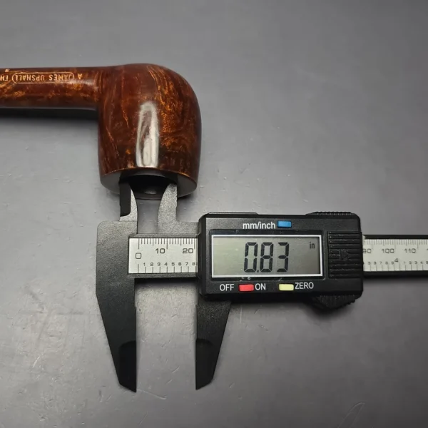James Upshall A Grade Group 5 Smooth Billiard Estate Briar Pipe, Unsmoked - Image 14