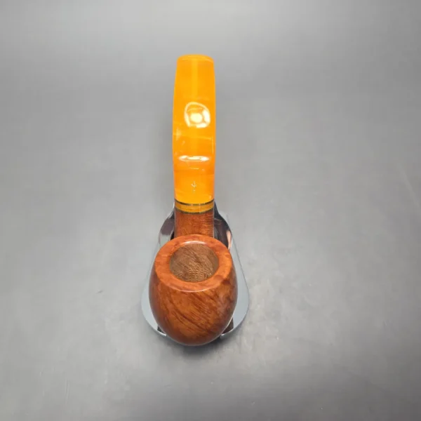 Savinelli Solaria 614 Smooth Oom Paul Estate Briar Pipe, Unsmoked, 6mm - Image 10