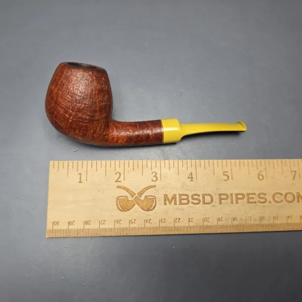 Reum Pipes Contrast Sandblasted Brandy Estate Briar Pipe, American Estates - Image 11