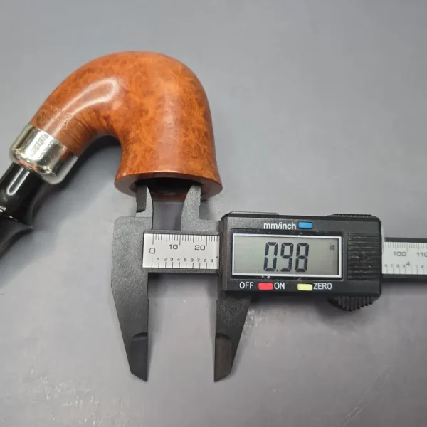 Peterson System Standard XL315 Smooth Calabash with Nickel (Estate) - Image 13