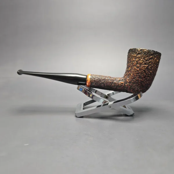 Peterson (c.1970s-80s) Rusticated Dublin African Block Meerschaum Pipe, Irish Estates - Image 4