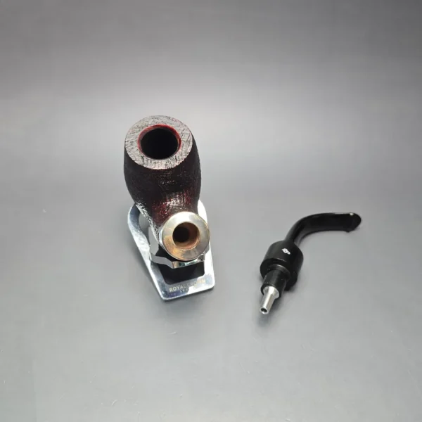 Peterson House Pipe Sandblasted Oom Paul with Silver (New) - Image 16