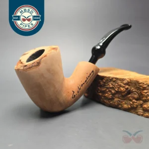 Nording Signature Natural Smooth Freehand Estate Briar Pipe, Unsmoked