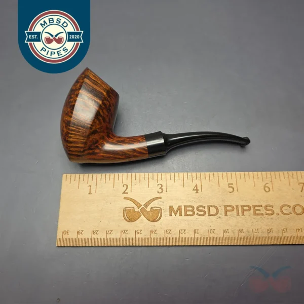 Bo Nordh 1998 Smooth Elephant's Foot Estate Briar Pipe, Other Estates - Image 13