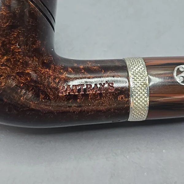 Rattray's Dark Ale 105 Smooth Rhodesian Estate Briar Pipe, Unsmoked, 9mm - Image 12