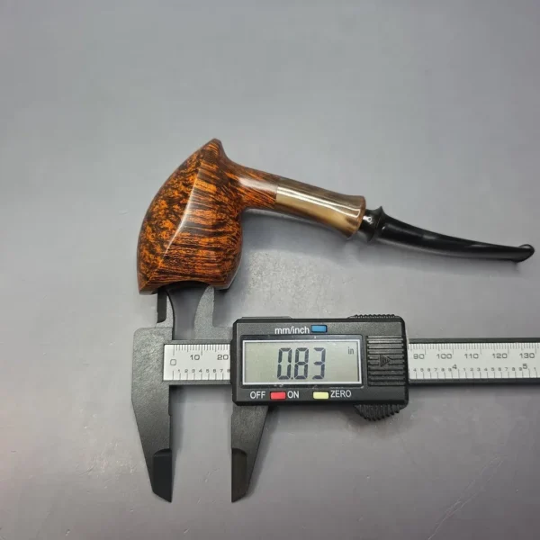 Tom Eltang 2020 Snail Grade Smooth Elephant's Foot Estate Briar Pipe, Danish Estates - Image 13