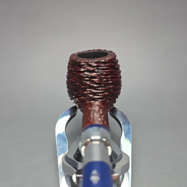 Savinelli Eleganza 207 Rusticated Apple Estate Briar Pipe, Italian Estates, 6mm - Image 6
