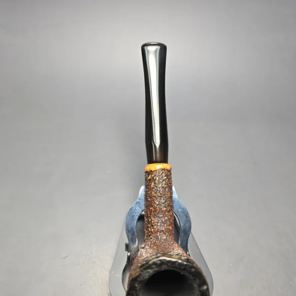 Peterson (c.1970s-80s) Rusticated Dublin African Block Meerschaum Pipe, Irish Estates - Image 6