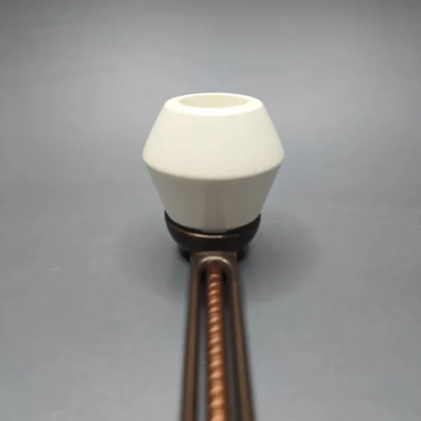 Falcon Extra Dental w/ MBSD Meerschaum Rhodesian Block Meerschaum Bowl Pipe, New - Image 6