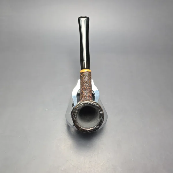 Peterson (c.1970s-80s) Rusticated Dublin African Block Meerschaum Pipe, Irish Estates - Image 9