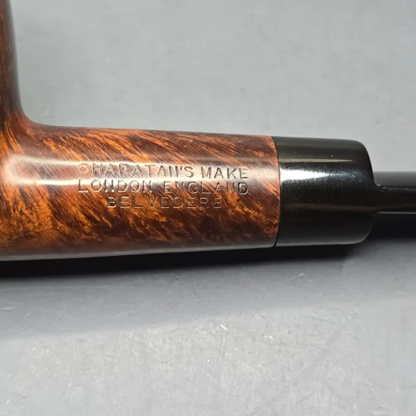 Charatan's Make First Lane Era (1961-5) Belvedere Extra Large Free Shape Smooth Apple Estate Briar Pipe, English Estates - Image 10