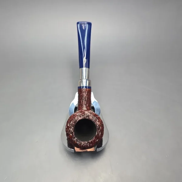 Savinelli Eleganza 207 Rusticated Apple Estate Briar Pipe, Italian Estates, 6mm - Image 9