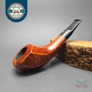 Big Ben Bora 57 Smooth Horn Estate Briar Pipe, Unsmoked, 9mm