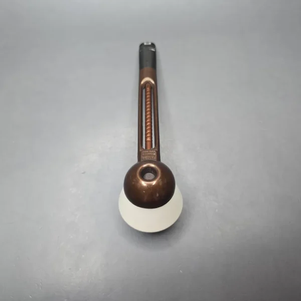 Falcon Extra Dental w/ MBSD Meerschaum Rhodesian Block Meerschaum Bowl Pipe, New - Image 10