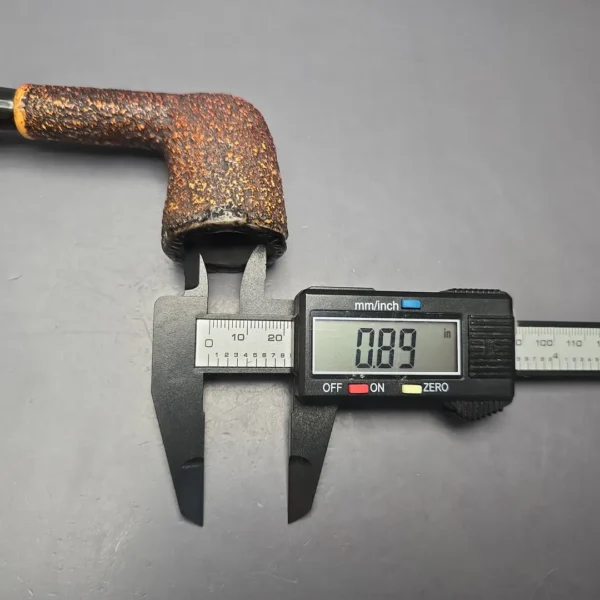 Peterson (c.1970s-80s) Rusticated Dublin African Block Meerschaum Pipe, Irish Estates - Image 11