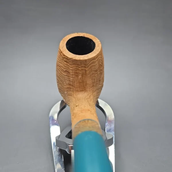 Pipe Tristan Natural Sandblasted "LC" Bent Billiard with Black Palm (New) - Image 6
