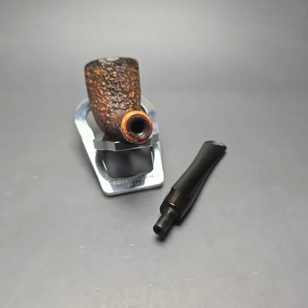 Peterson (c.1970s-80s) Rusticated Dublin African Block Meerschaum Pipe, Irish Estates - Image 13