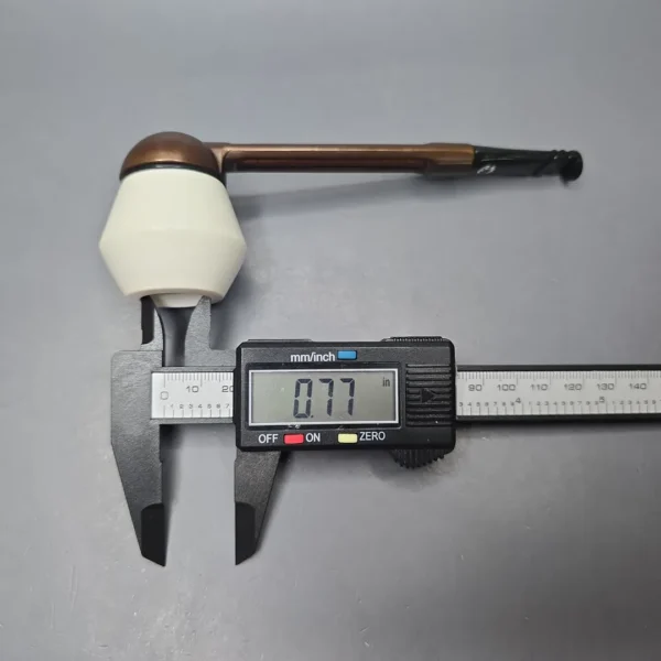 Falcon Extra Dental w/ MBSD Meerschaum Rhodesian Block Meerschaum Bowl Pipe, New - Image 12