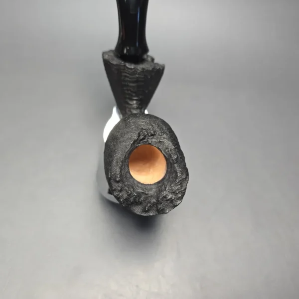 Peter Toth Black Sandblasted Freehand Handmade Briar Pipe, New - Image 7