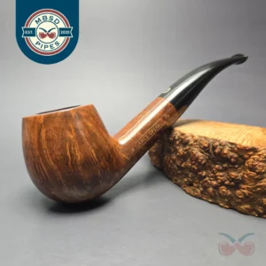 James Upshall P Grade Group 6 Smooth "Semi-Bent" Estate Briar Pipe, Unsmoked