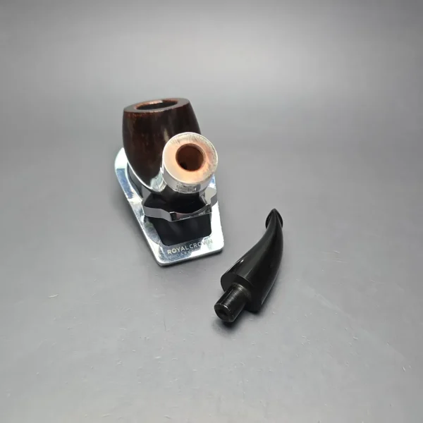 Peterson 160th Anniversary Pat. B Dark Smooth Bent Billiard Briar Pipe, New - Image 16