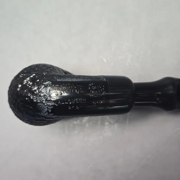 Peterson 2025 Halloween Pipe 317 Sandblasted Bent Billiard Briar Pipe, New - Image 10