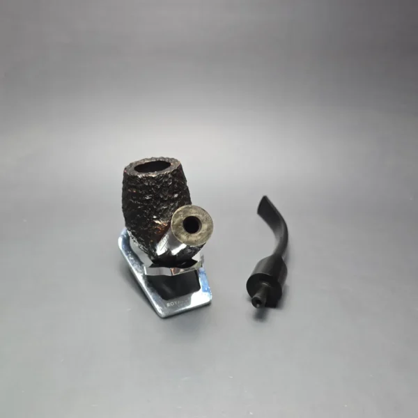James Upshall Empire Series Acclaim Rusticated Bent Billiard (Unsmoked Estate) - Image 13