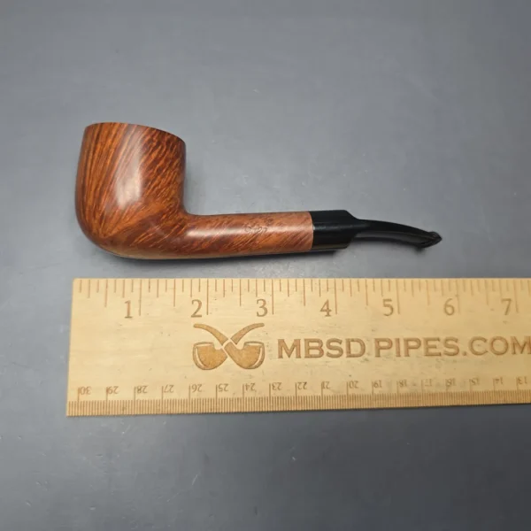 Gigi Millennium Smooth Pot Estate Briar Pipe, Unsmoked, 9mm - Image 15