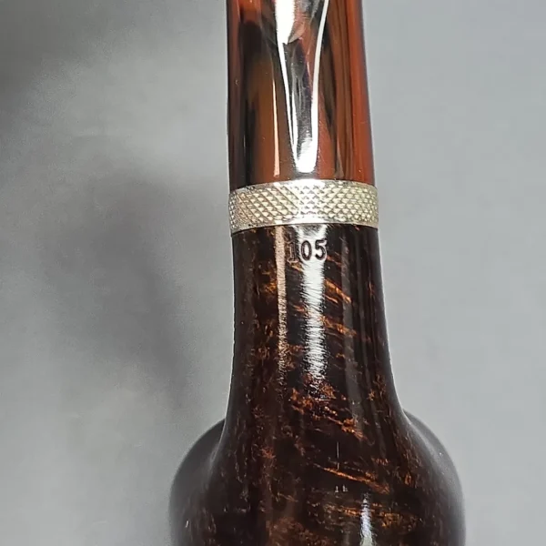 Rattray's Dark Ale 105 Smooth Rhodesian Estate Briar Pipe, Unsmoked, 9mm - Image 11