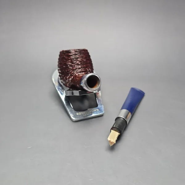 Savinelli Eleganza 207 Rusticated Apple Estate Briar Pipe, Italian Estates, 6mm - Image 14