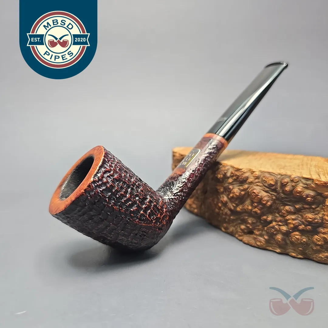 Stanwell 2001 Pipe of the Year Sandblasted Dublin Estate Briar Pipe, Danish Estates