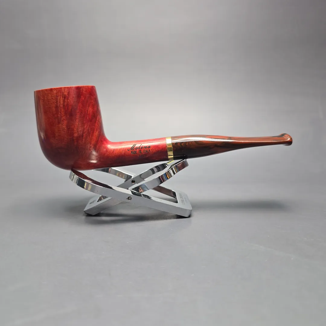 Molina Striato Smooth Light Brown 101 Billiard with Brass (New) - Image 2