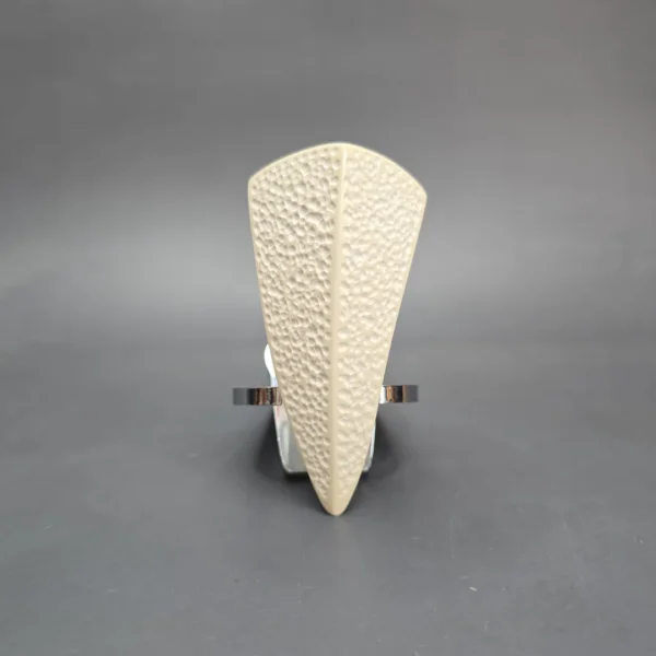 MBSD Meerschaum Deluxe Rusticated Churchwarden Freehand Block Meerschaum Pipe, Briar-Mortise, New - Image 3