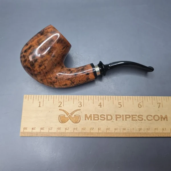 Nording Giant Classic (B) Smooth Bent Billiard with Silver (Unsmoked Estate) - Image 12
