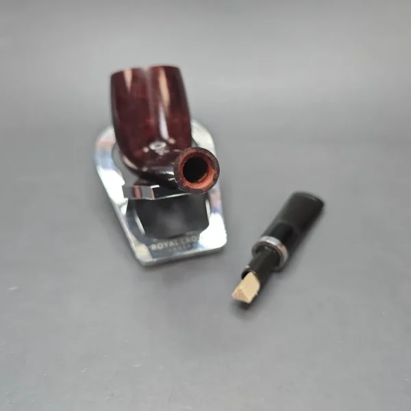 Rossi Rubino Antico 8701 Smooth Lovat w Nickel, Briar Pipe, New, 6mm - Image 15