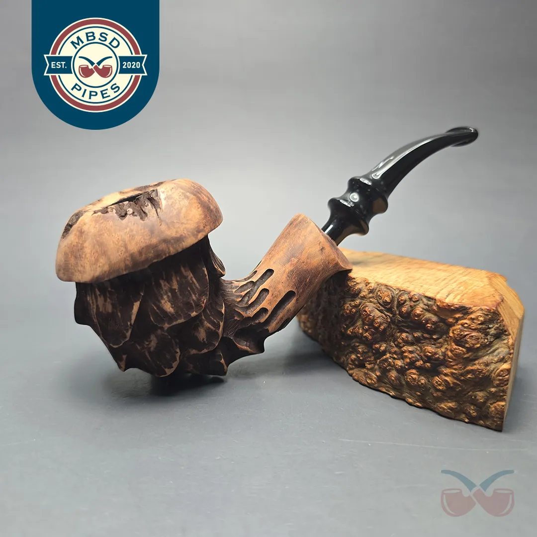 Nording Spruce Matte Partially Rusticated Freehand (Unsmoked Estate)